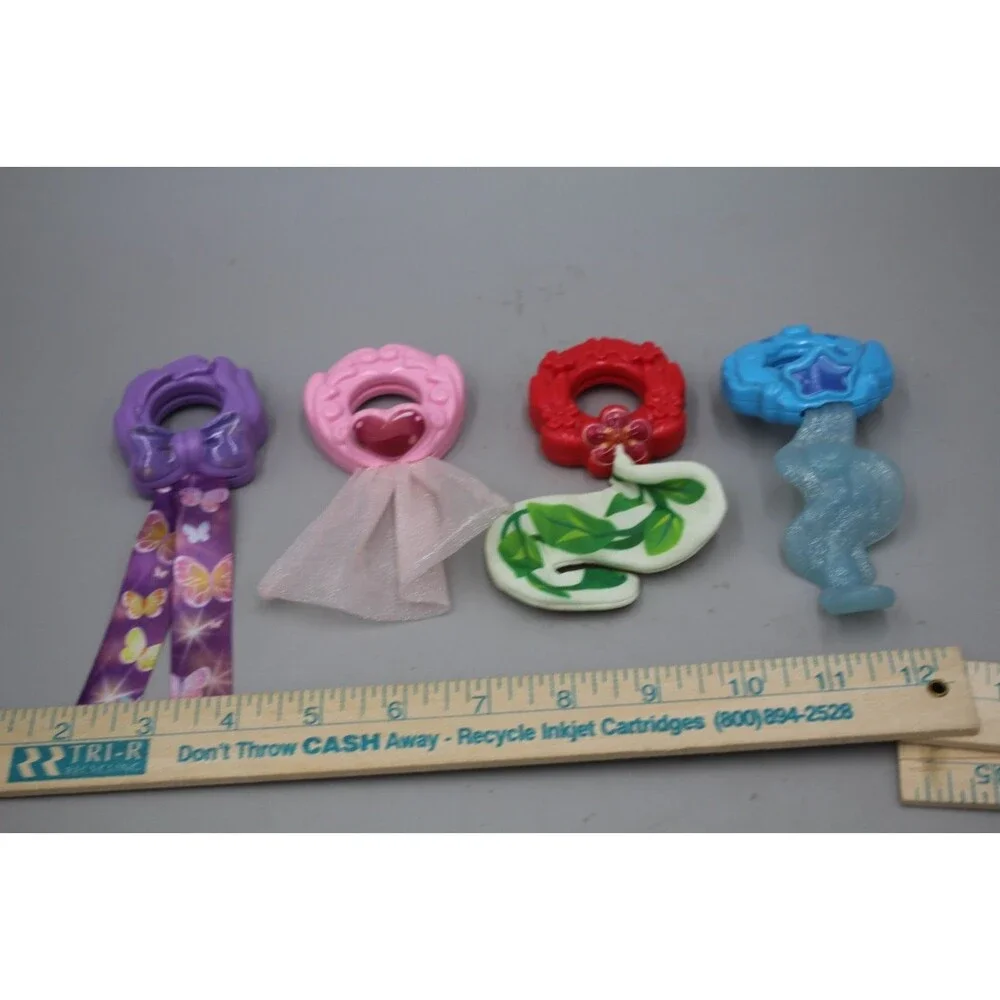 VTech Style & Glam On Unicorn Replacement Horn Tail Interactive 4 Pieces Lot